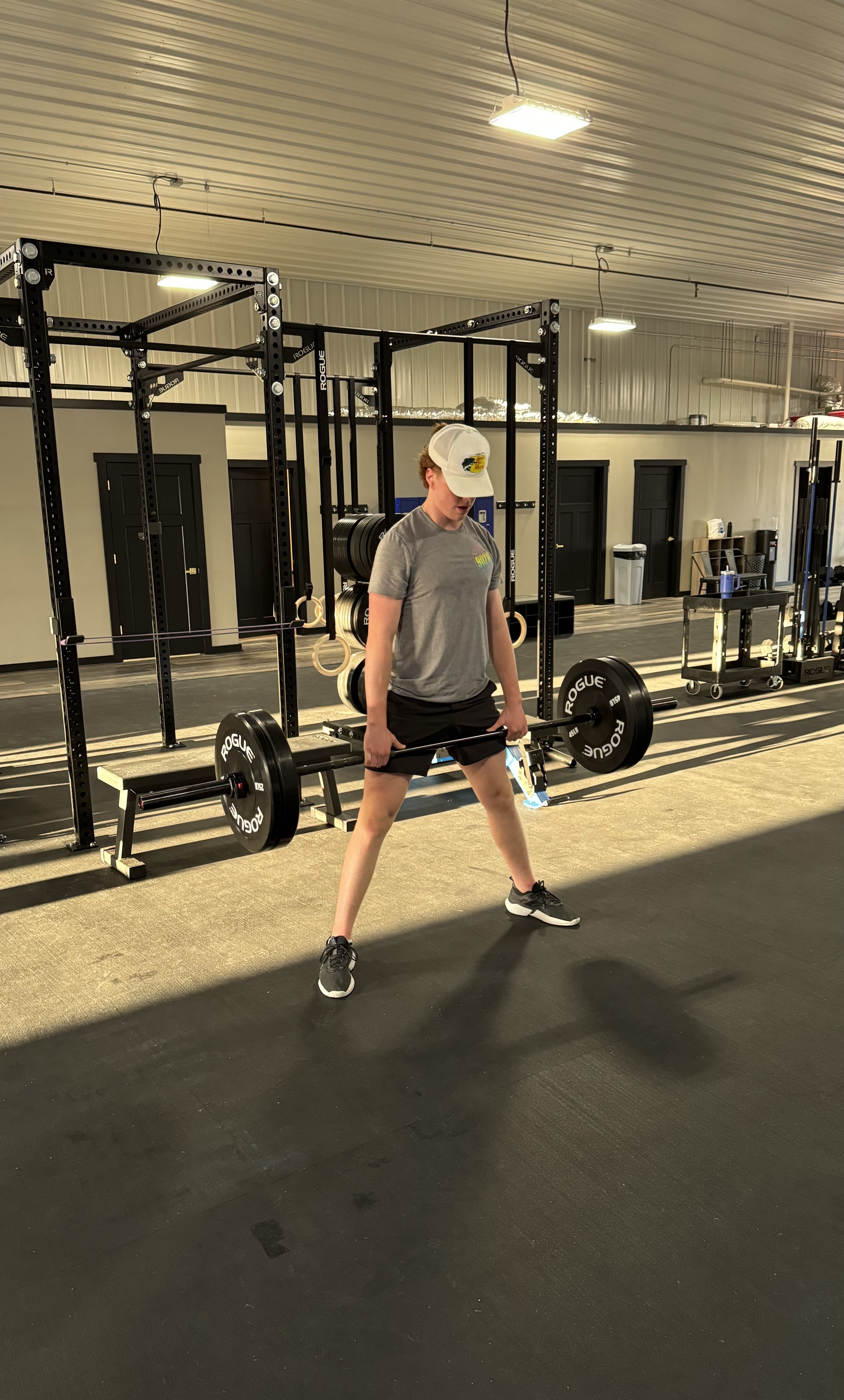 A person performing an exercise