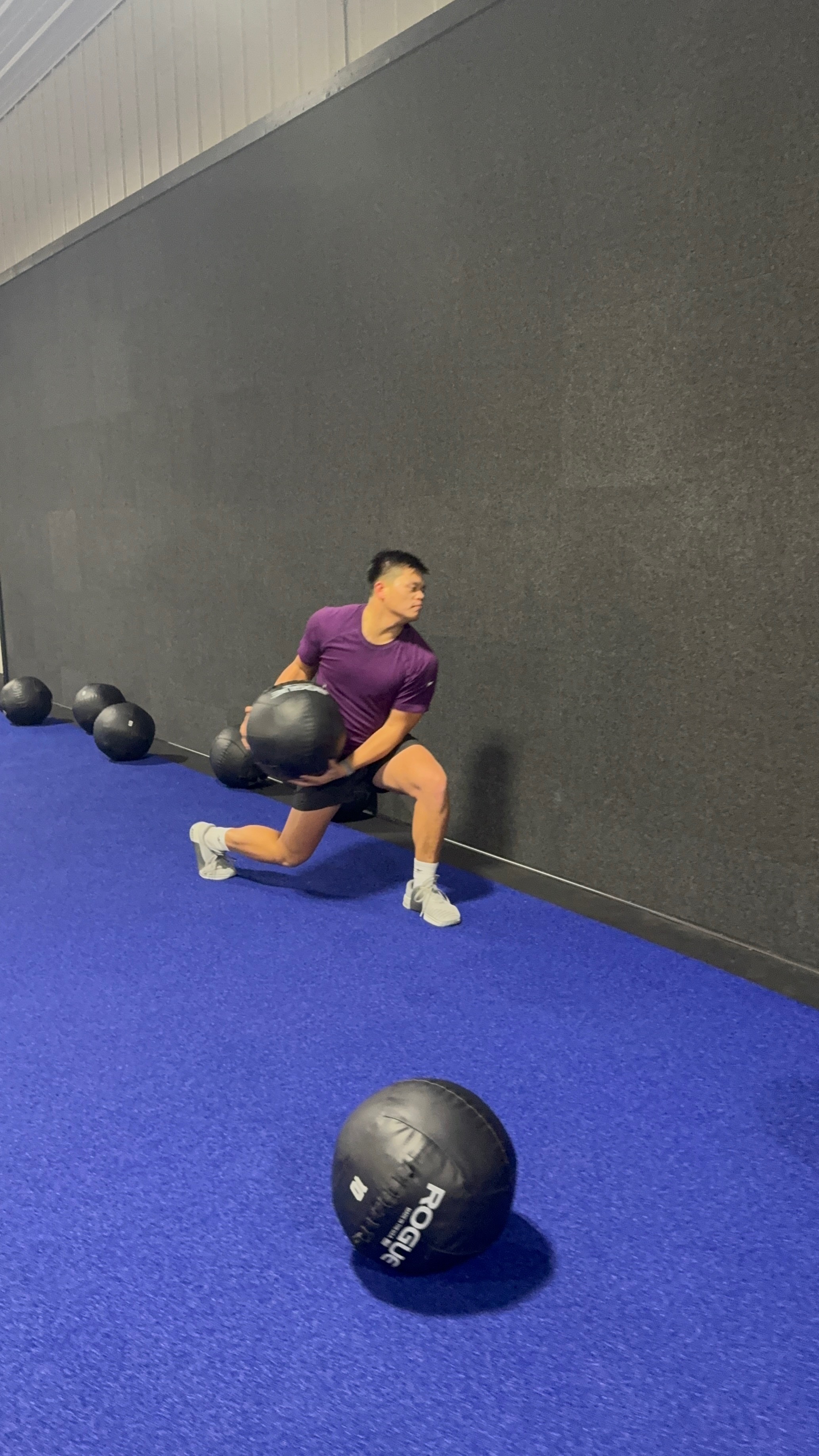 A person performing an exercise